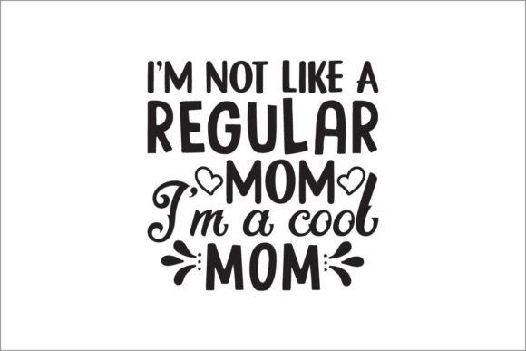 Cool Mom Graphics for Modern Crafts