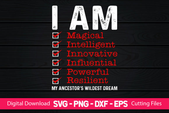 I Am Magical Intelligent Powerful Graphics for Crafts