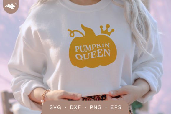 Pumpkin Queen SVG: Halloween Graphics for Crafts